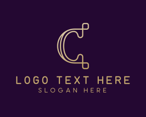 Luxury Brand Letter C Logo