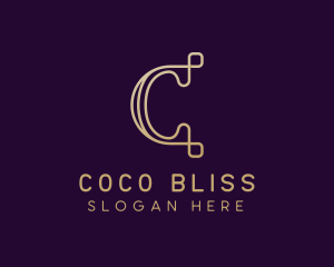 Luxury Brand Letter C logo design