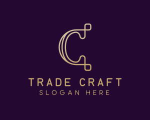 Trade - Luxury Brand Letter C logo design