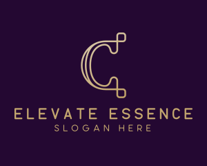 Brand - Luxury Brand Letter C logo design