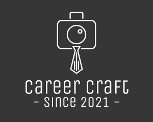 Job - Professional Camera Necktie logo design