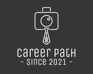 Job - Professional Camera Necktie logo design