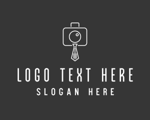 Grooming - Professional Camera Necktie logo design