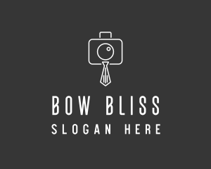 Professional Camera Necktie logo design