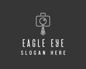 Professional Camera Necktie logo design