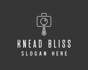 Professional Camera Necktie logo design