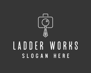 Professional Camera Necktie logo design