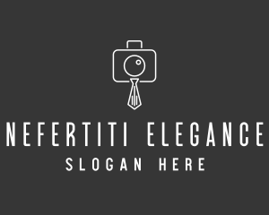 Professional Camera Necktie logo design