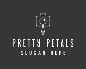 Professional Camera Necktie logo design