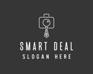 Professional Camera Necktie logo design