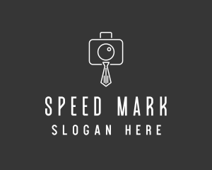 Professional Camera Necktie logo design