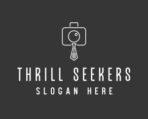 Professional Camera Necktie logo design