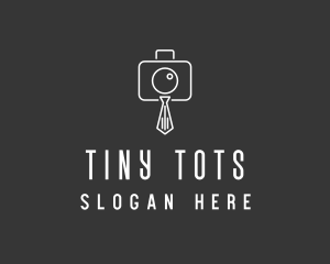 Professional Camera Necktie logo design