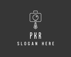 Professional Camera Necktie logo design