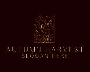 Autumn Leaf Park logo design