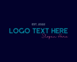 Generic Neon Brand Logo