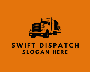 Fast Truck Transportation logo design