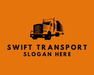 Fast Truck Transportation logo design