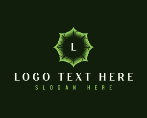 Spa - Nature Organic Leaf logo design