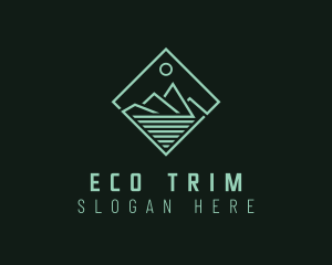 Eco Mountain Travel logo design