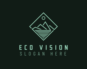 Eco Mountain Travel logo design