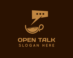 Coffee Brewery Chat logo design