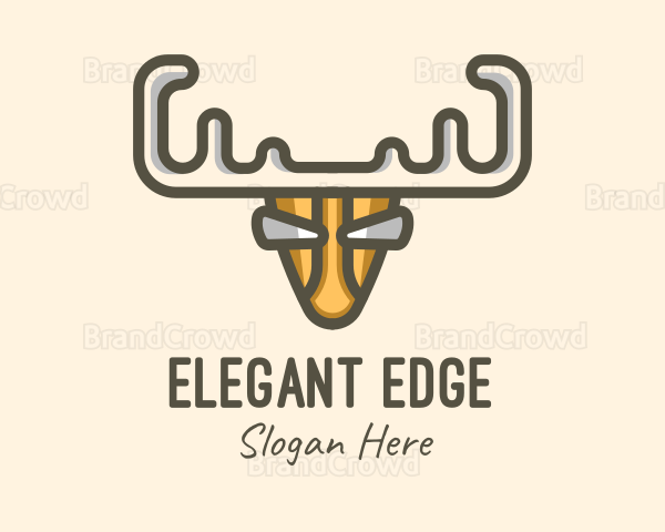 Wild Moose Antlers Logo