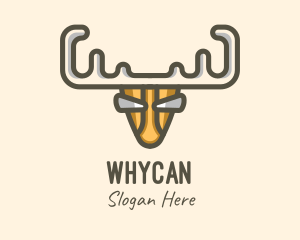 Wild Moose Antlers Logo