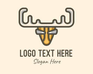 Wild Moose Antlers Logo