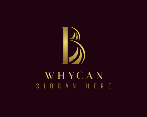 Elegant Stylish Letter B Logo