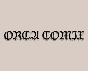 Gothic - Rustic Gothic Company logo design