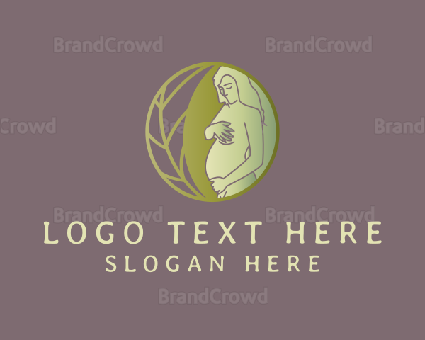 Eco Pregnant Mother Logo