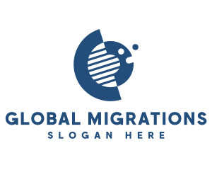 Abstract Global Community logo design