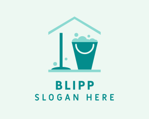 Mop Bucket Housekeeping Logo