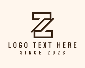 Concrete - Construction Builder Letter Z logo design