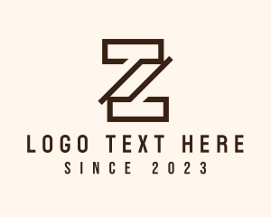 Blueprint - Construction Builder Letter Z logo design