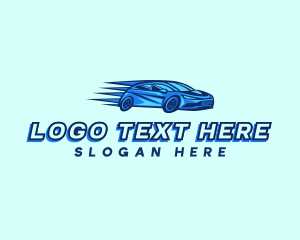 Engine - Fast Automotive Car logo design