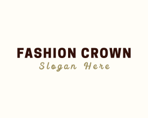 Fashion Company Firm logo design