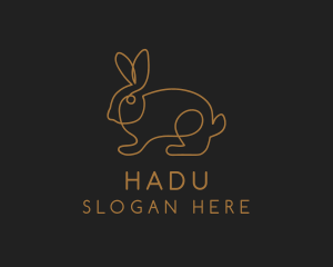 Deluxe Gold Bunny  Logo