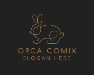 Deluxe Gold Bunny  Logo