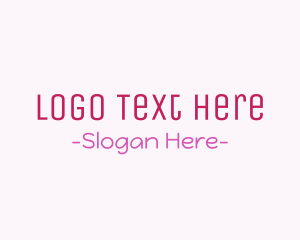 Nail Salon - Modern Cute Wordmark logo design