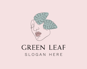 Beauty Woman Face logo design