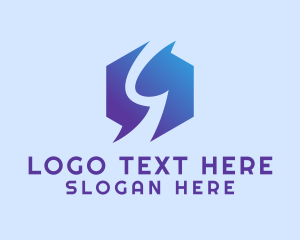 Technology - Modern Startup Company Letter S logo design