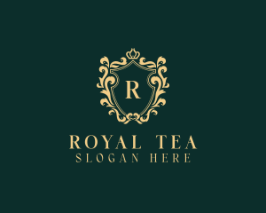 Wedding Event Royal Shield logo design