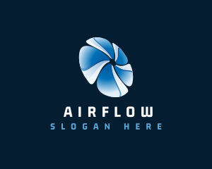 Air Blade Ventilation logo design