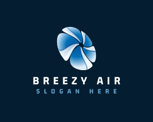 Air Blade Ventilation logo design