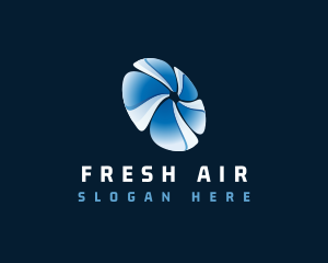 Air Blade Ventilation logo design