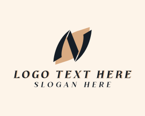 Stylist - Fashion Boutique Apparel Letter N logo design