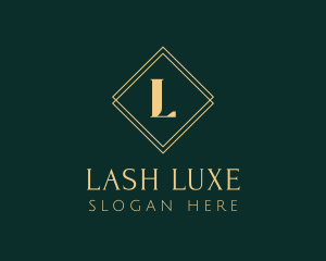 Premium Gold Diamond logo design