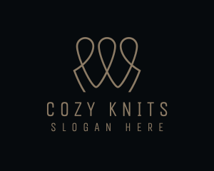 Clothing Thread Knitting logo design